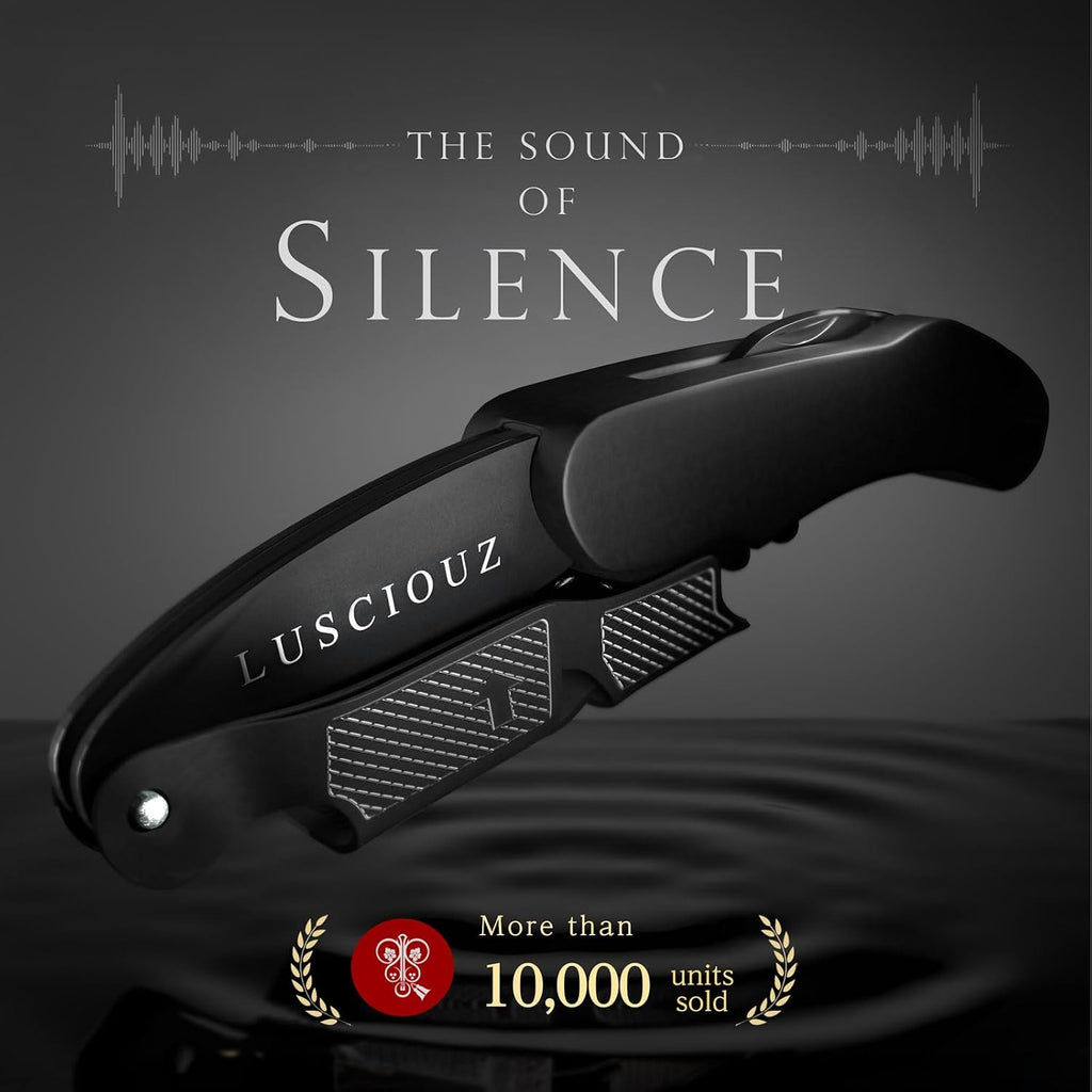 Zero Resistance THE HELIX Corkscrew Silent Wine Bottle Opener Waiters Corkscrew Wine Key