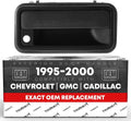 Exterior Front Passenger Door Handle, Upgraded Metal - Compatible with 1995-2000 Chevrolet, GMC C/K 1500 2500 3500 Suburban Tahoe Yukon; 1999-2000 Cadillac Escalade - Textured Black - OEM 1574223