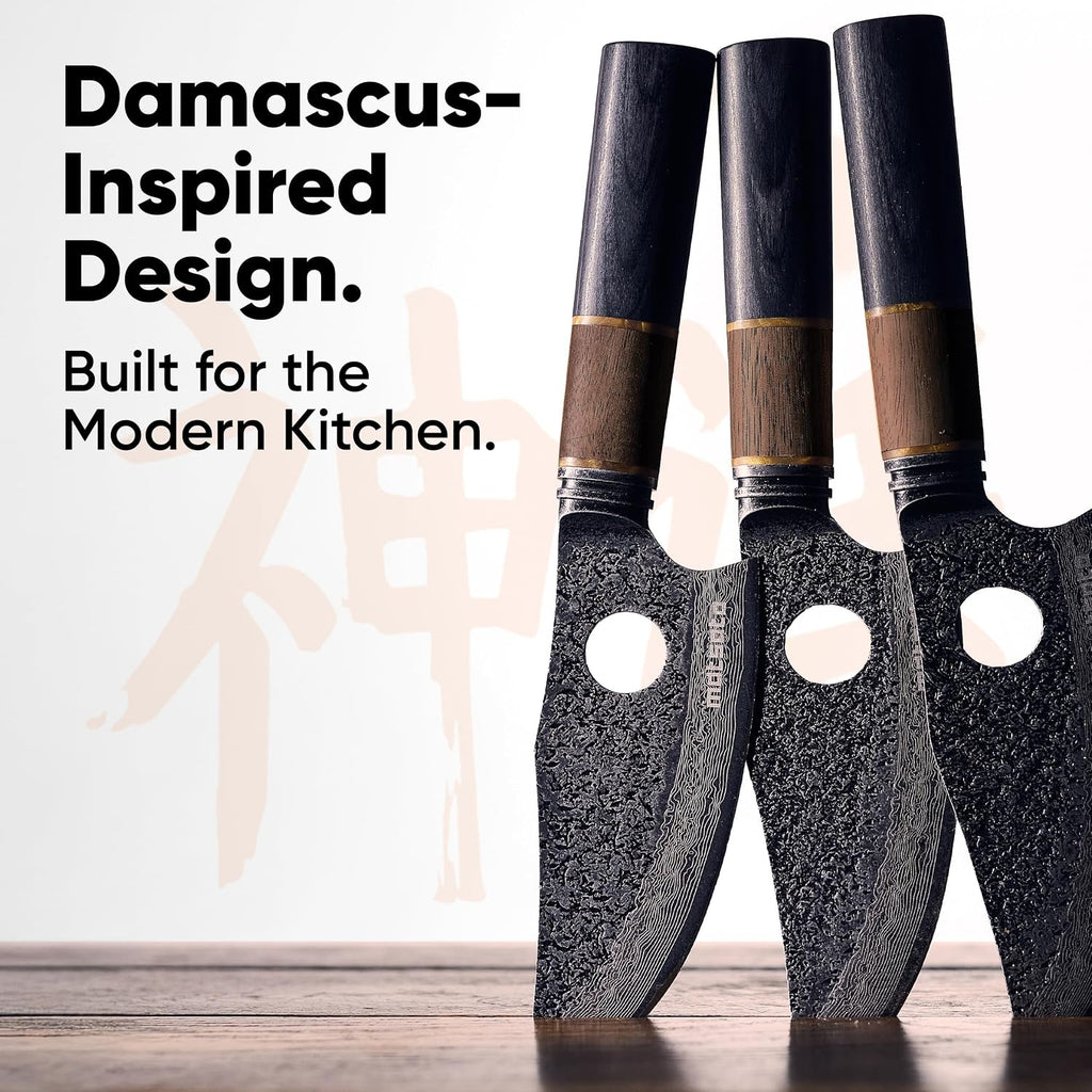 Osuren Chef Knife 6.3 Inch – Japanese Stainless Steel Kitchen Knife, Professional Chef’s Knife for Cooking, Meat Cutting Knife, Chopping Knife, Sharp Kitchen Knives for Cooking & Food Prep